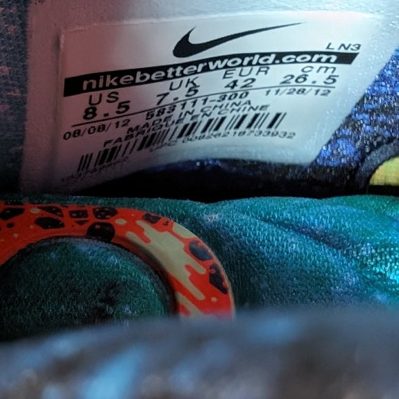 Size 8.5 - Nike KD 5 All-Star Extraterrestrial - Picture 6 of 8